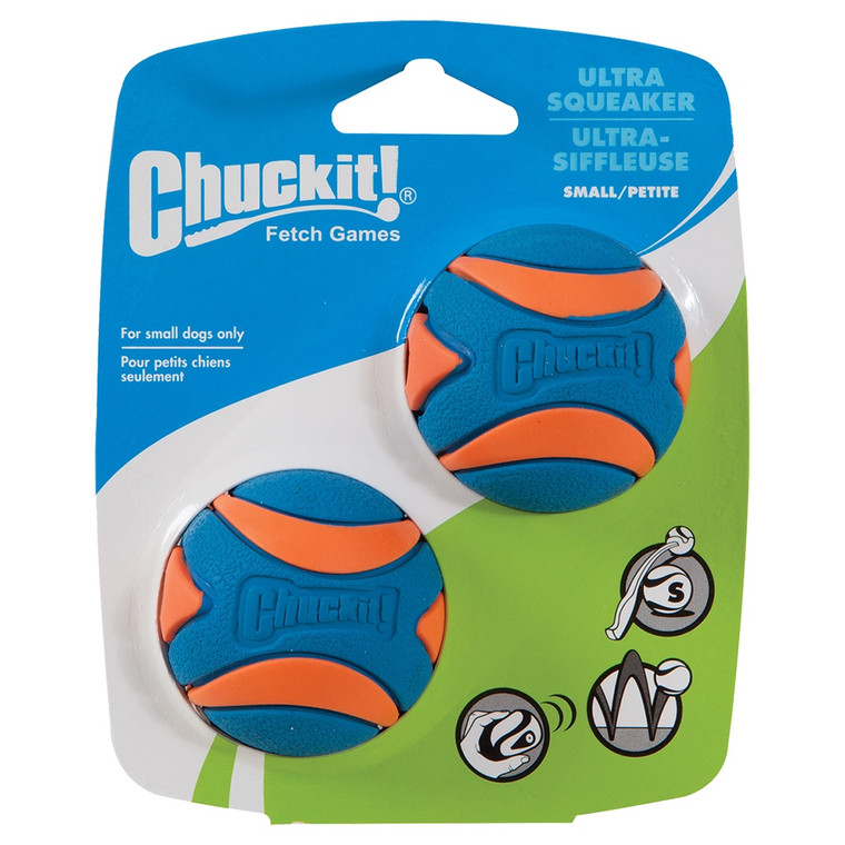 Chuckit! Ultra Squeaker Balls 2pk