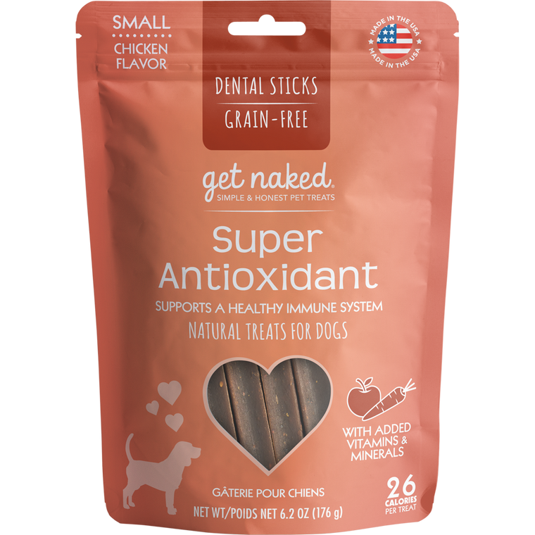 Get Naked Super Antioxidant Dental Sticks Small 176g