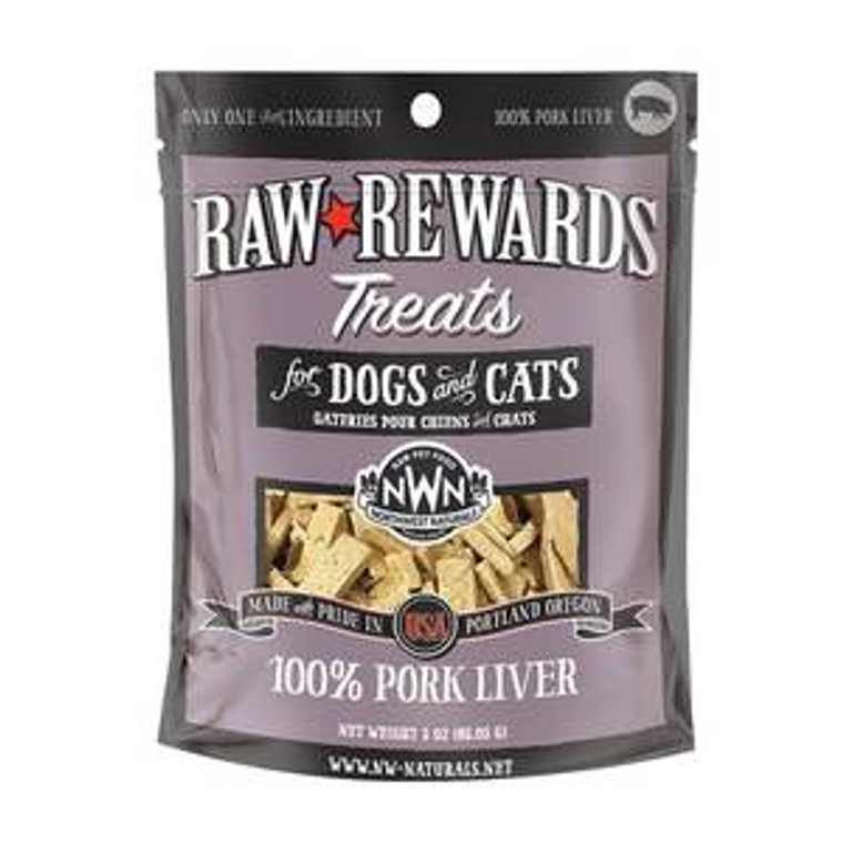 Northwest Naturals Pork Liver Treats 3oz