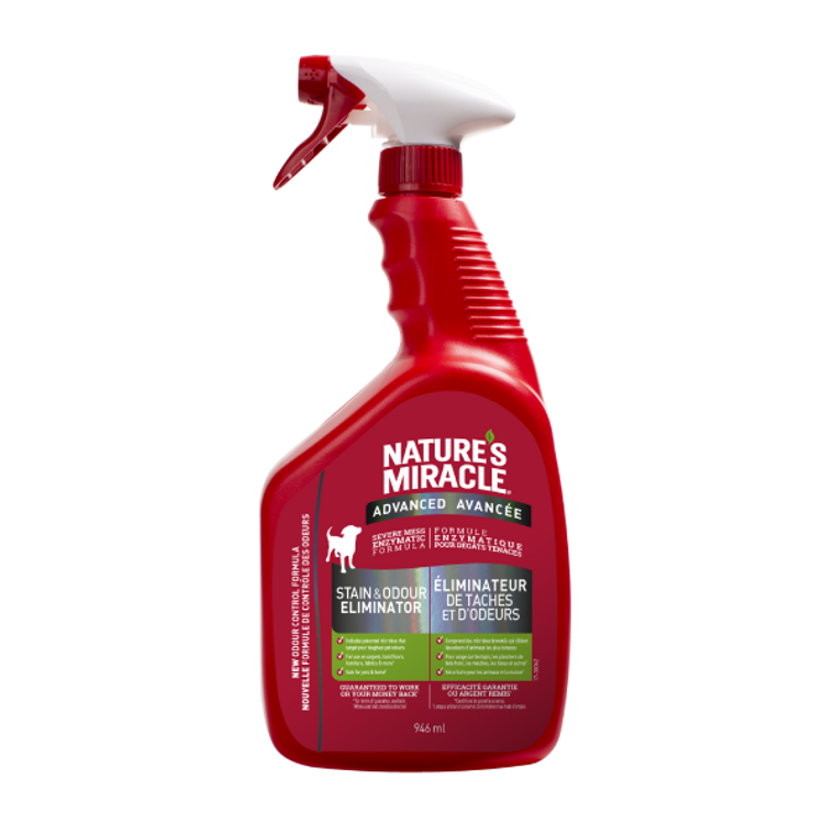 Natures Miracle Advanced Stain & Odor Remover Spray 946ml