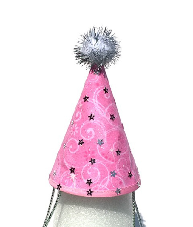 Michiyo Fabric Hat Stars Light Pink