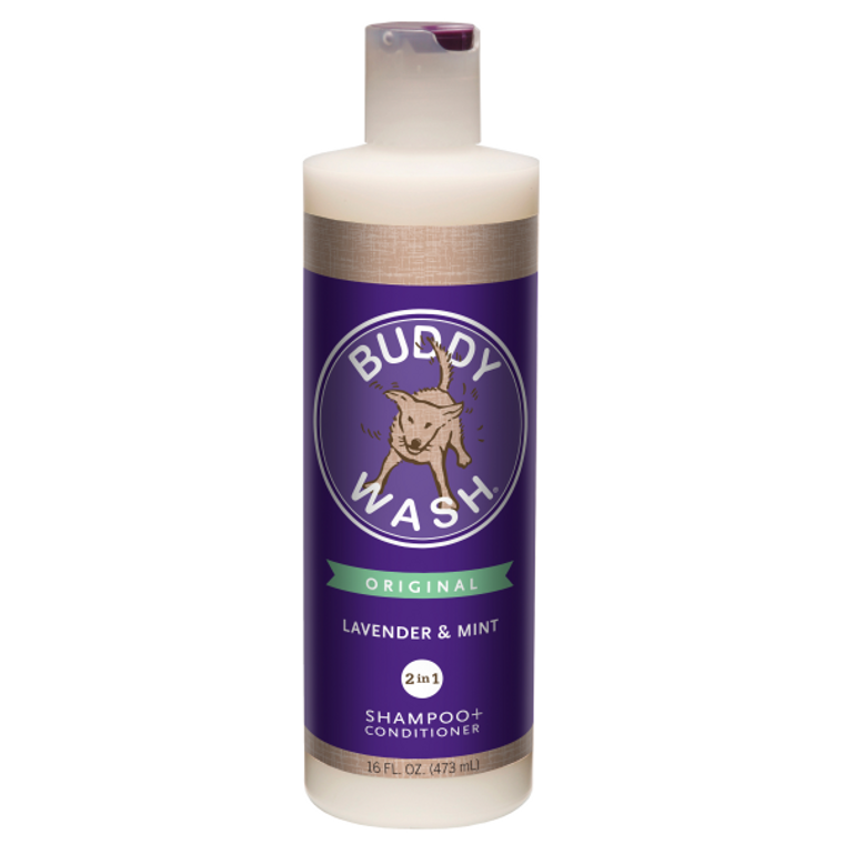 Buddy Wash 2in1 Shampoo/Conditioner Lavender & Mint 16oz