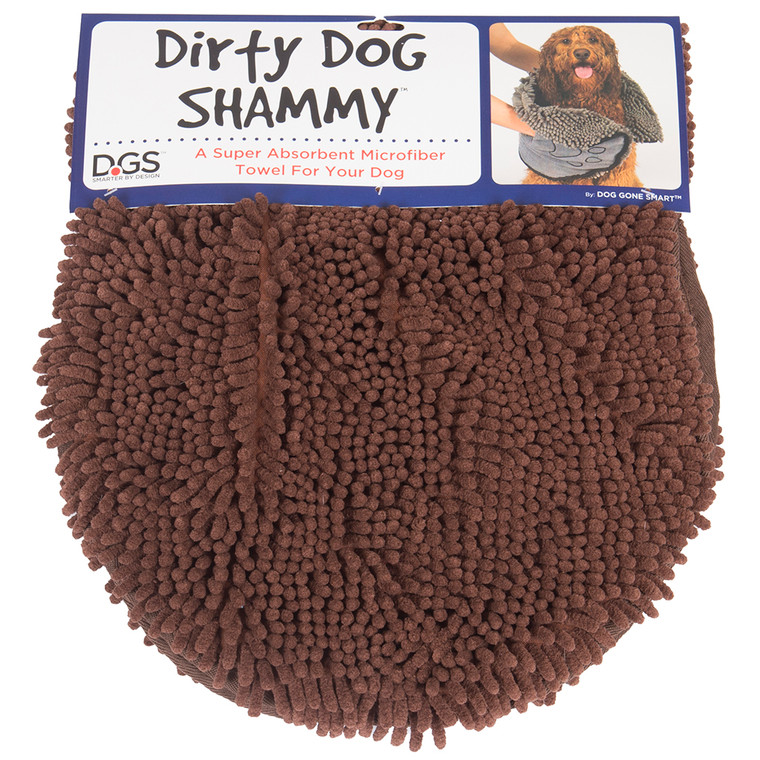 Dirty Dog Shammy Brown 13" x 31"