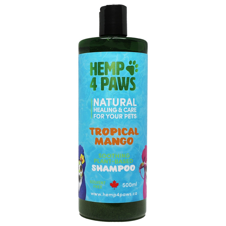 Hemp 4 Paws Shampoo Tropical Mango 500ml