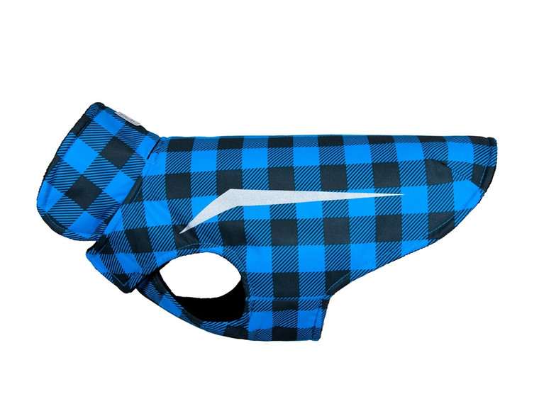 RC Shasta Coat Blue Buffalo Plaid DISC