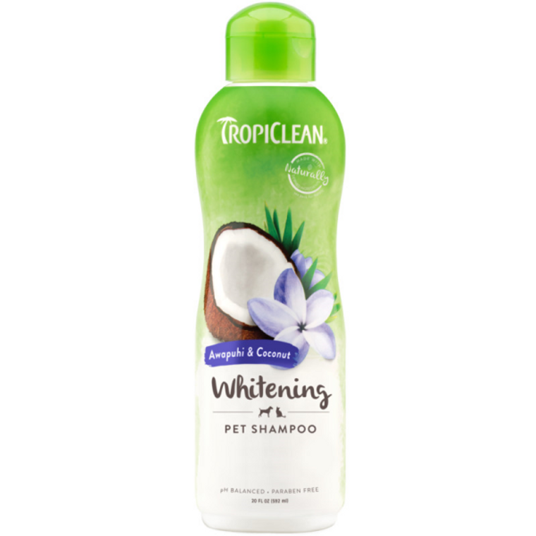 Tropiclean Whitening Shampoo Awahupi Coconut 20oz