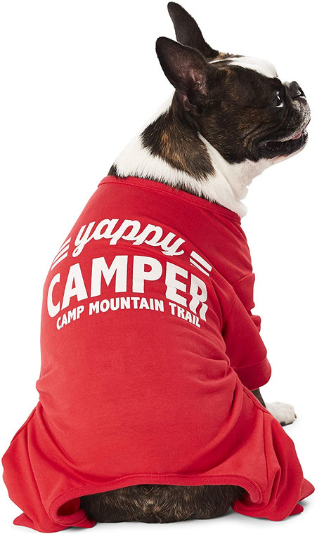 Hotel Doggy Feece Onesie Yappy Camper