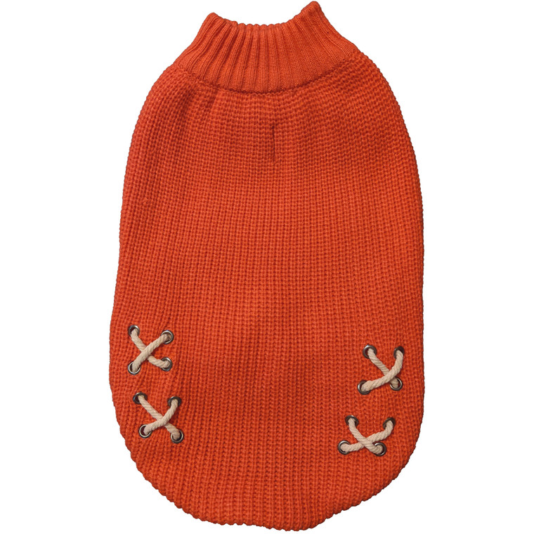 Ethical Criss Cross Sweater Coral