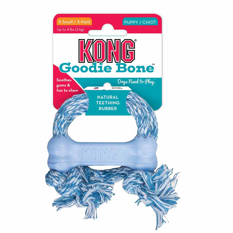 Kong Puppy Goodie Bone w/Rope