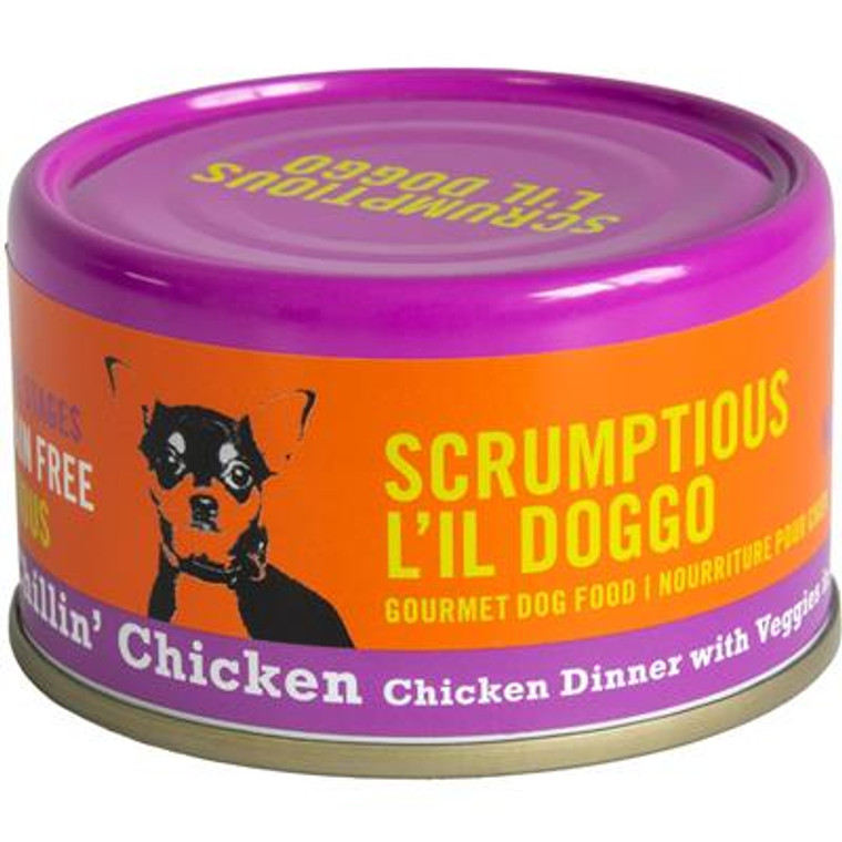 Scrumptious Chillin' Chicken w/Veggie Can 3oz