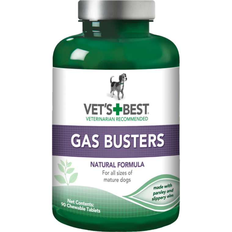 Vets Best Dog Gas Busters 90 Tab