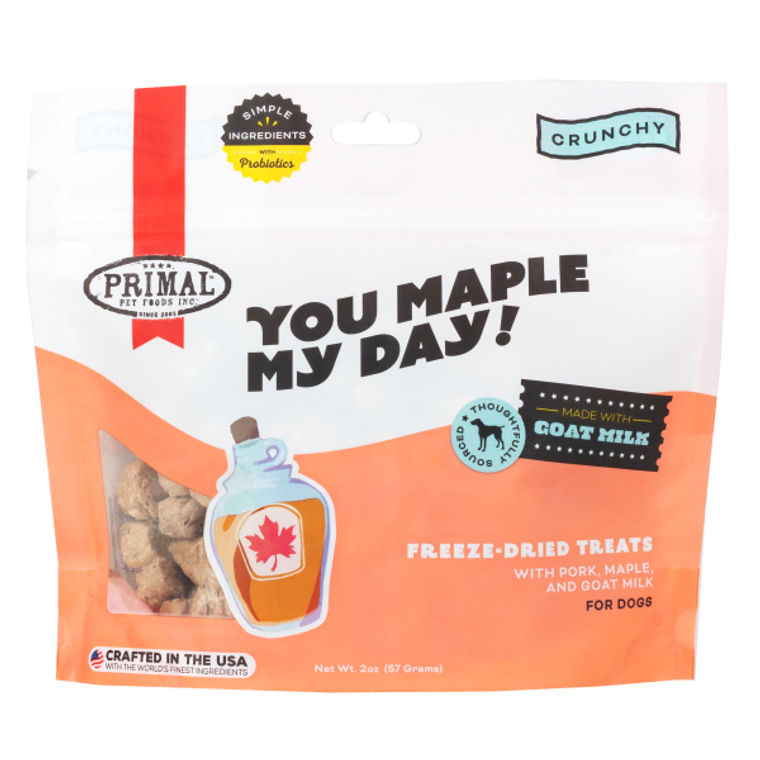 Primal Dog Treats You Maple My Day