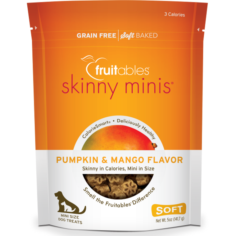 Fruitables Dog Skinny Mini Pumpkin/Mango ChewyTreats 141g