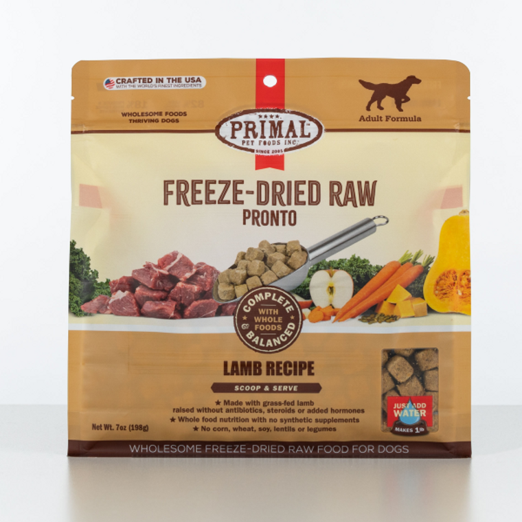 Primal Freeze-Dried Pronto Lamb