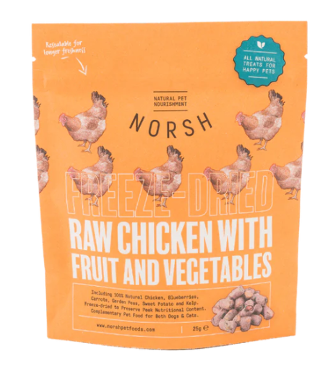 Norsh Freeze-Dried Chicken w/ Fruit and Veg