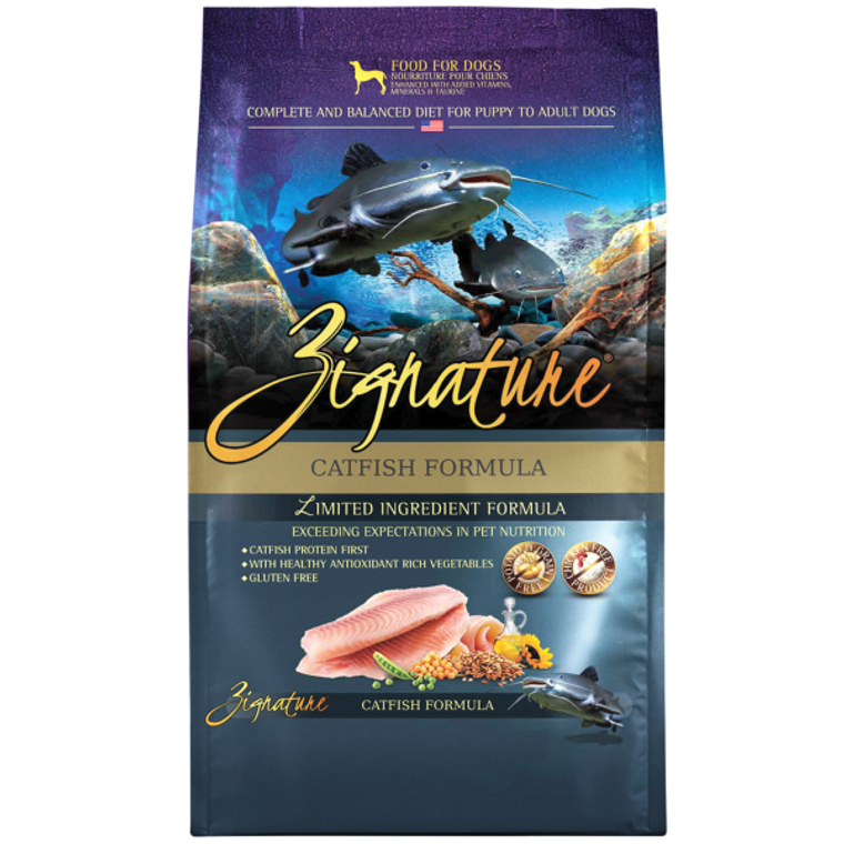 Zignature Dog LID GF Catfish Kibble