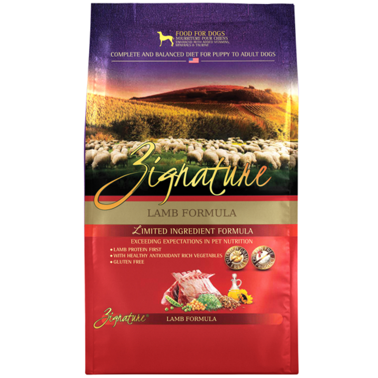 Zignature Dog LID GF Lamb Kibble