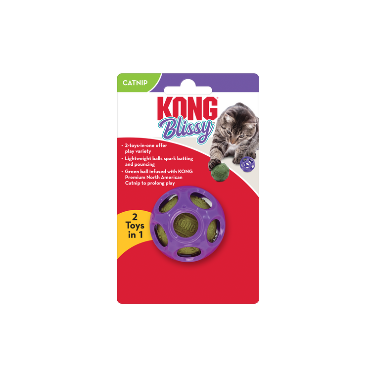 Kong Cat Blissy Moon Ball W/Catnip