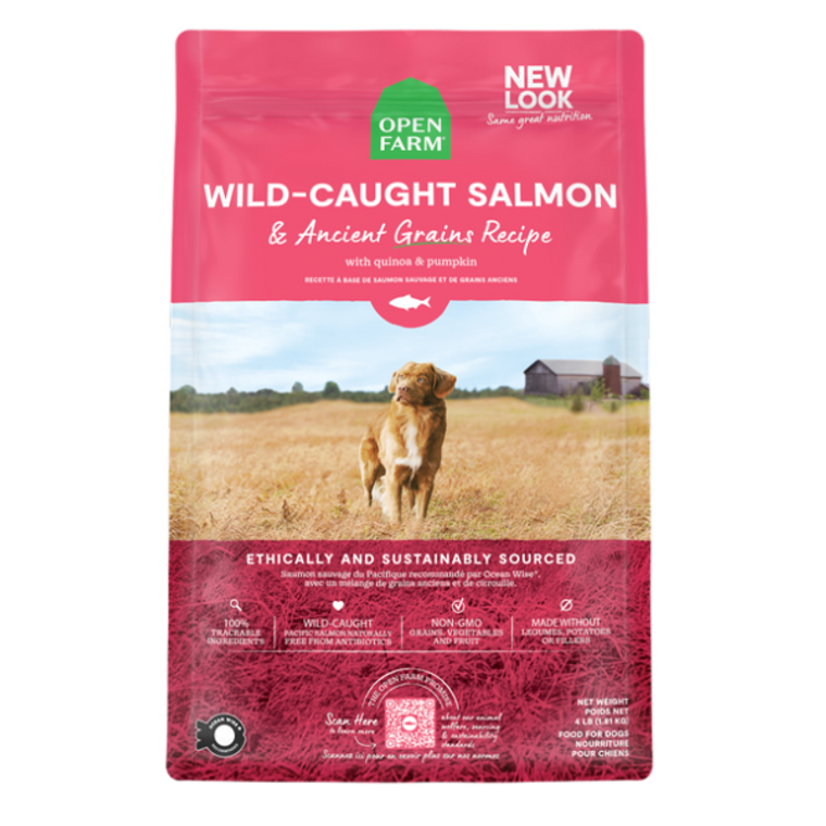 Open Farm Ancient Grain Wild Salmon 11 lb
