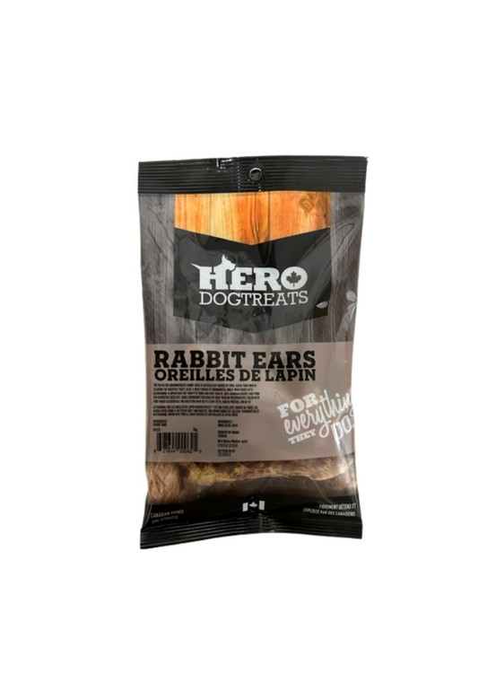 Hero Dehydrated Rabbit Ears 55g