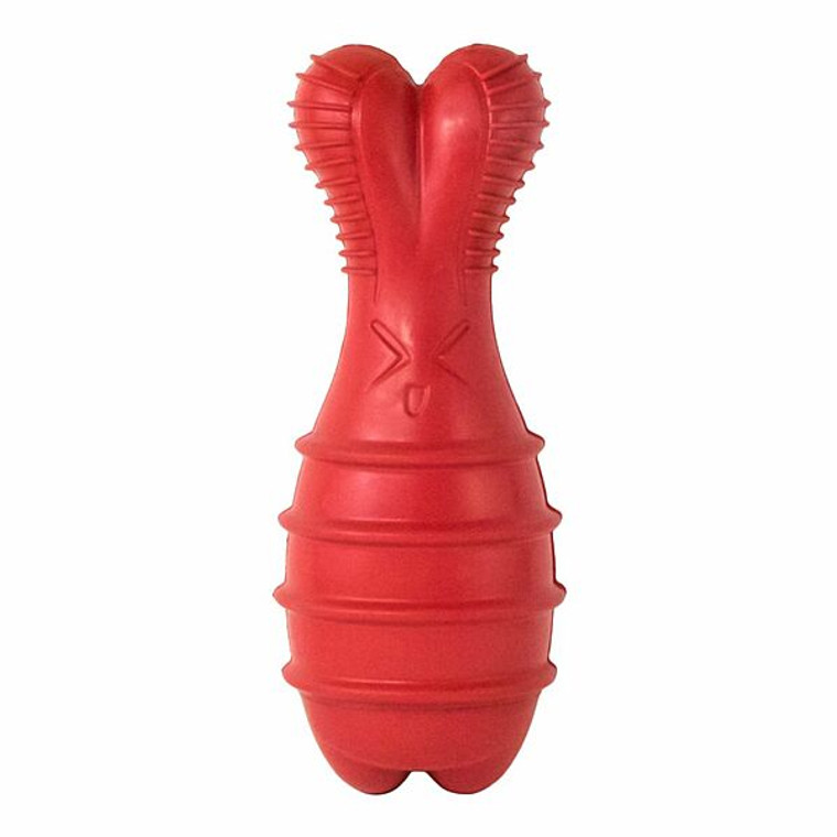 Petstages Grunt Fetch Stick Bunny Red