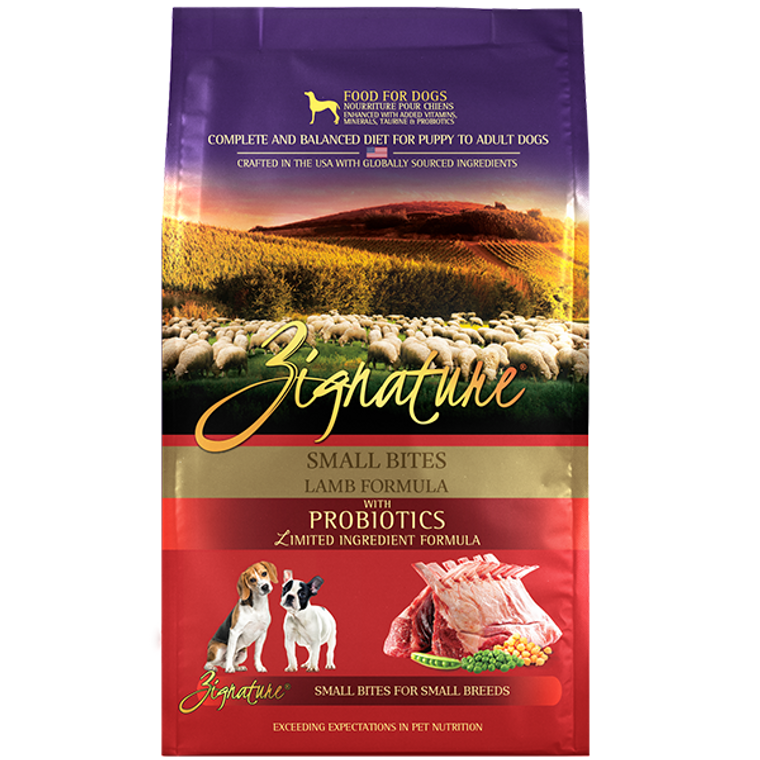 Zignature Dog LID GF Lamb Small Bites