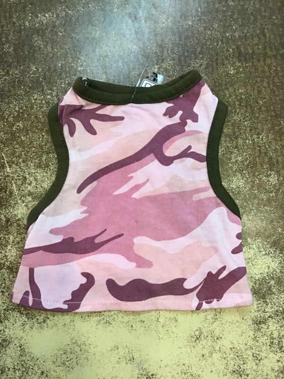 Casual Canine Pink Camo Tank