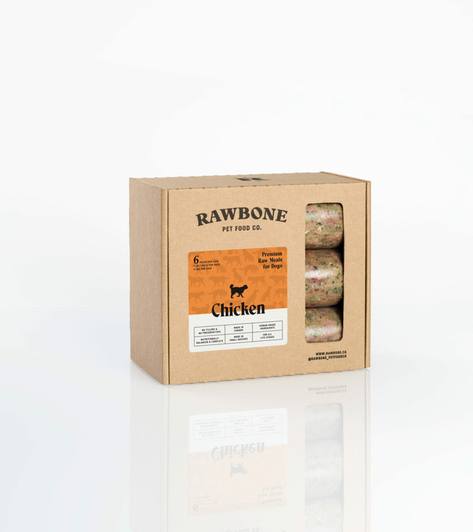 Rawbone Chicken Mixed Protein Meal 6lb/box x 6boxes/case