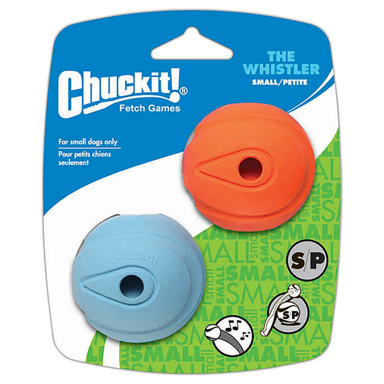 Chuckit! Whistle Ball 2 Pack Small