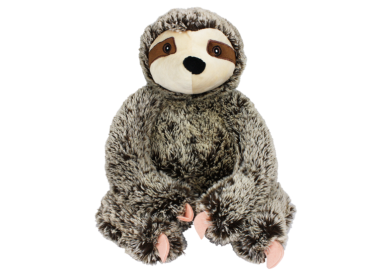 Multipet Jumbo Sitting Sloth 14"