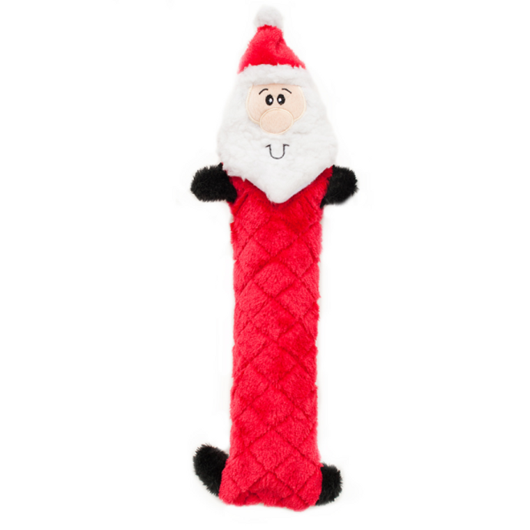 ZippyPaws Holiday Jigglerz Santa