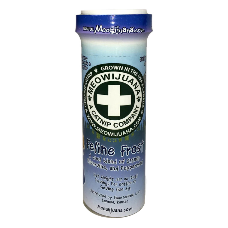 Meowijuana - Feline Frost - Catnip, Silvervine, Peppermint Blend