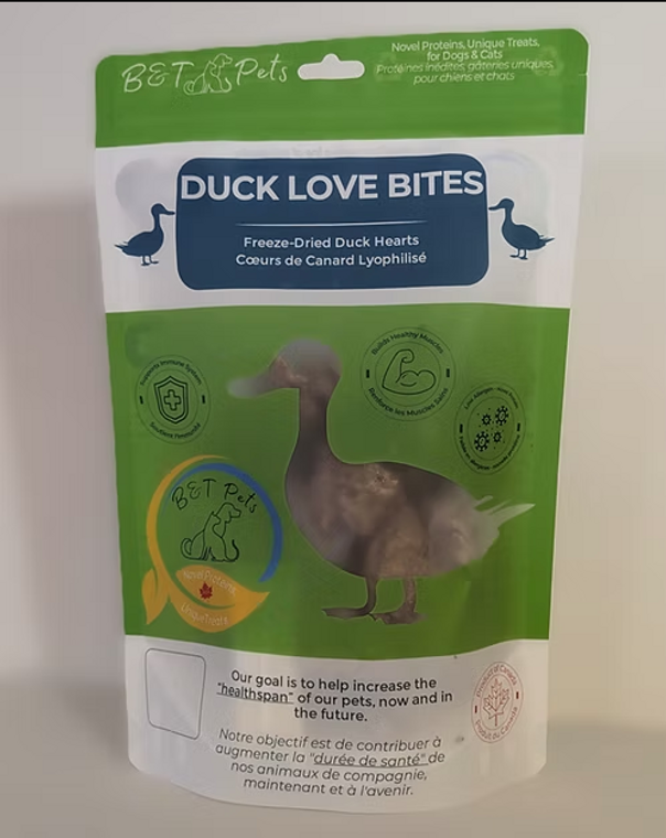B&T Duck Love Bites 75g