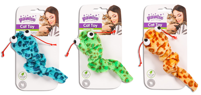 Pawise Cat Interactive Toy- Shakey Snake