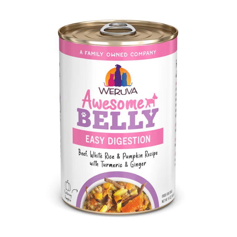 Weruva Awesome Belly Beef & White Rice 14oz Can