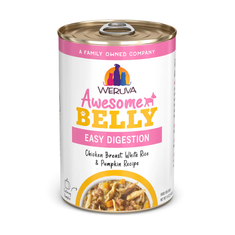 Weruva Awesome Belly Chicken & White Rice 14oz Can