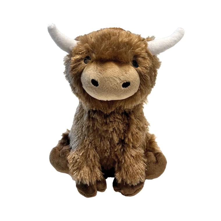 FouFou Brown Highland Cow Plushie