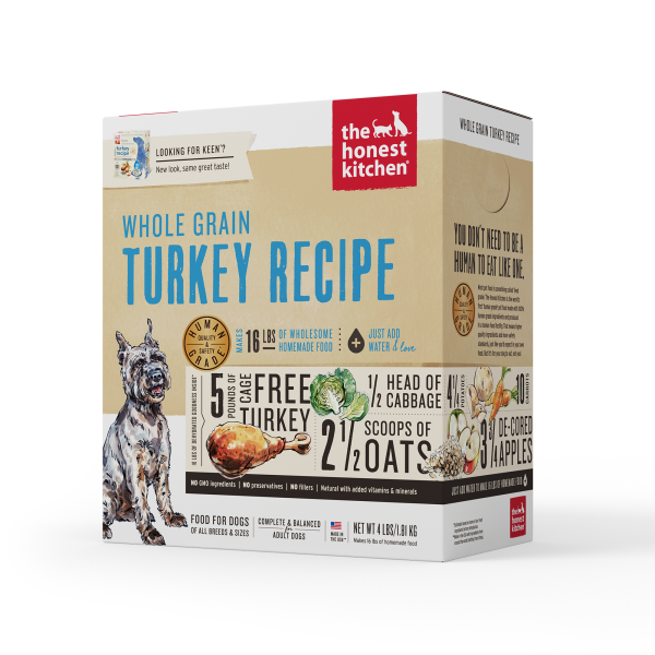 Honest Kitchen Turkey & WG (DNO) Big Dog Little Dog Bakery