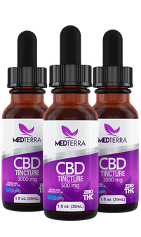 Medterra CBD Isolate Oil Tincture - 500mg