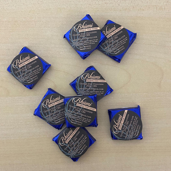 Tiramisu Dark Chocolate Mini (40 mg D8)