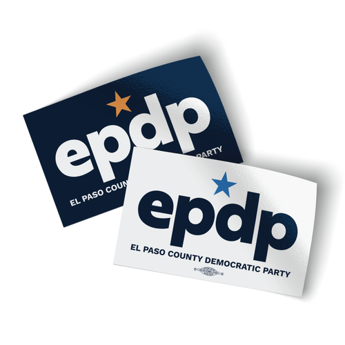 EPDP (4" x 2.5" Vinyl Sticker -- Combo Pack of Two!)