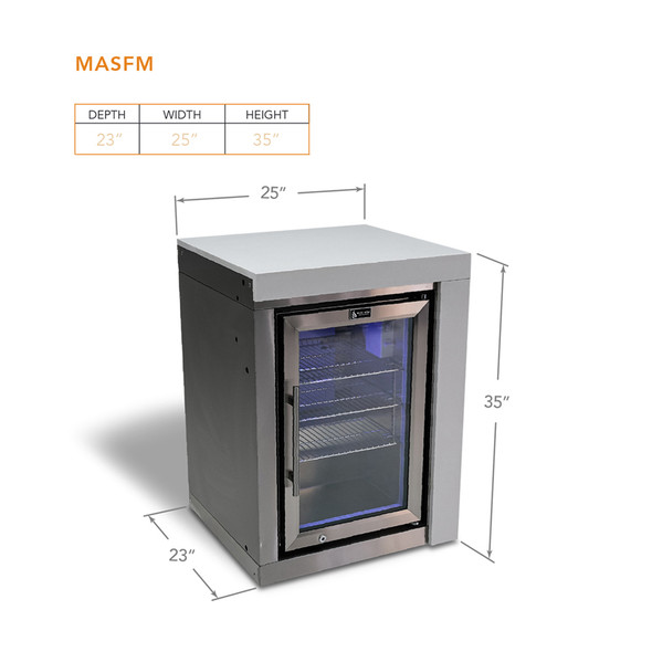 Mont Alpi Fridge Cabinet Module - MASFM -1