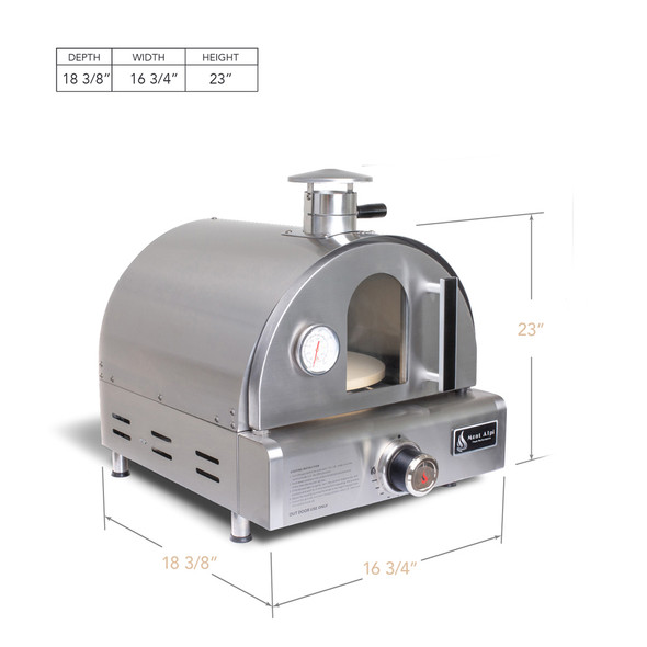 Pizza & Roast-Ready Oven - MAPZ-SS ii