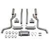 S7110304 - MBRP 2.5" EXHAUST 08-11 DODGE CHALLENGER 6.1L HEMI CAT BACK DUAL T304 STAINLESS