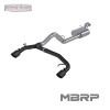 MBRP DUAL SPLIT REAR EXHAUST FOR 21-22 FORD BRONCO 2.3L 2.7L ECOBOOST S5241BLK