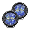Rigid Industries 360 Series 4" LED Off Road Light Blue Backlight Pair 36119