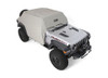 Smittybilt Water Resistant Cab Cover for 2018-2023 Jeep Wrangler JL 4 Door Gray
