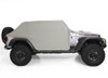 Smittybilt Water Resistant Cab Cover for 2018-2023 Jeep Wrangler JL 4 Door Gray