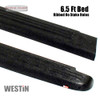 Westin 72-00451 Truck Bed Rail Caps for 02-08 Dodge Ram 6.5 Bed Smooth No Holes