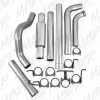 S6200P - MBRP 4" EXHAUST 1999-2003 FORD POWERSTROKE DIESEL 7.3L F250 F350